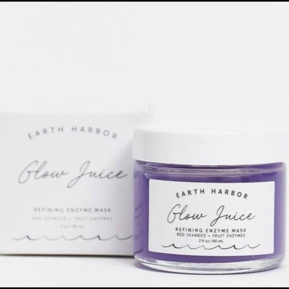 Earth Harbor | GLOW JUICE Refining Enzyme Mask Full Size 2fl oz NEW IN BOX - Picture 1 of 3